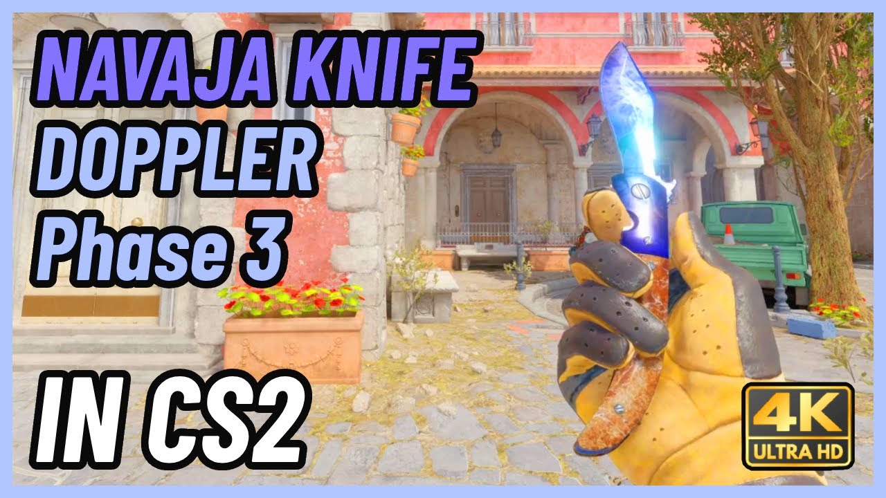 ★ CS2 Navaja Knife Doppler (Phase 3) | CS2 Knife In-Game Showcase [4K]