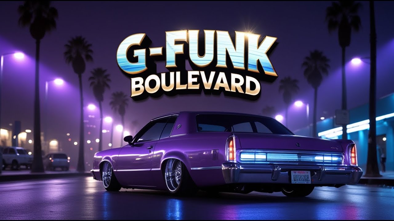 G-Funk Boulevard Nights 🌙 West Coast Lowrider Cruisin’ Vibes