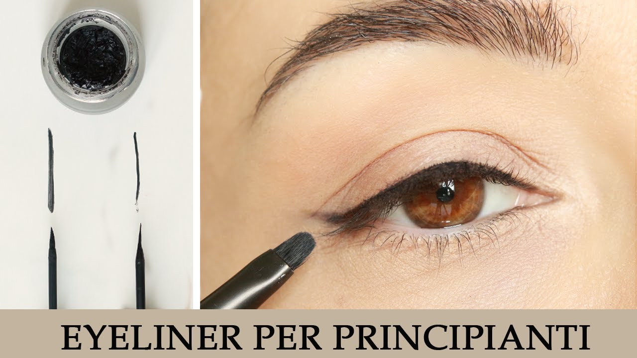 Come applicare l'eyeliner: per principianti, per tutti, per occhi incappucciati e palpebra cadente