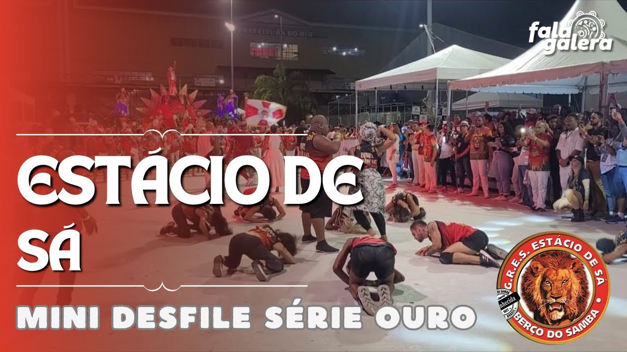 ESTÁCIO DE SÁ 2024 || MINI DESFILE NA CIDADE DO SAMBA