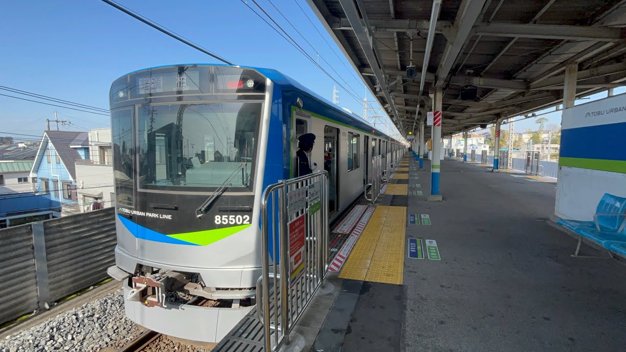 【新柏駅発着】9時25分発160A普通柏行き 80000系81502F #東武アーバンパークライン #新柏駅 #東武80000系 
