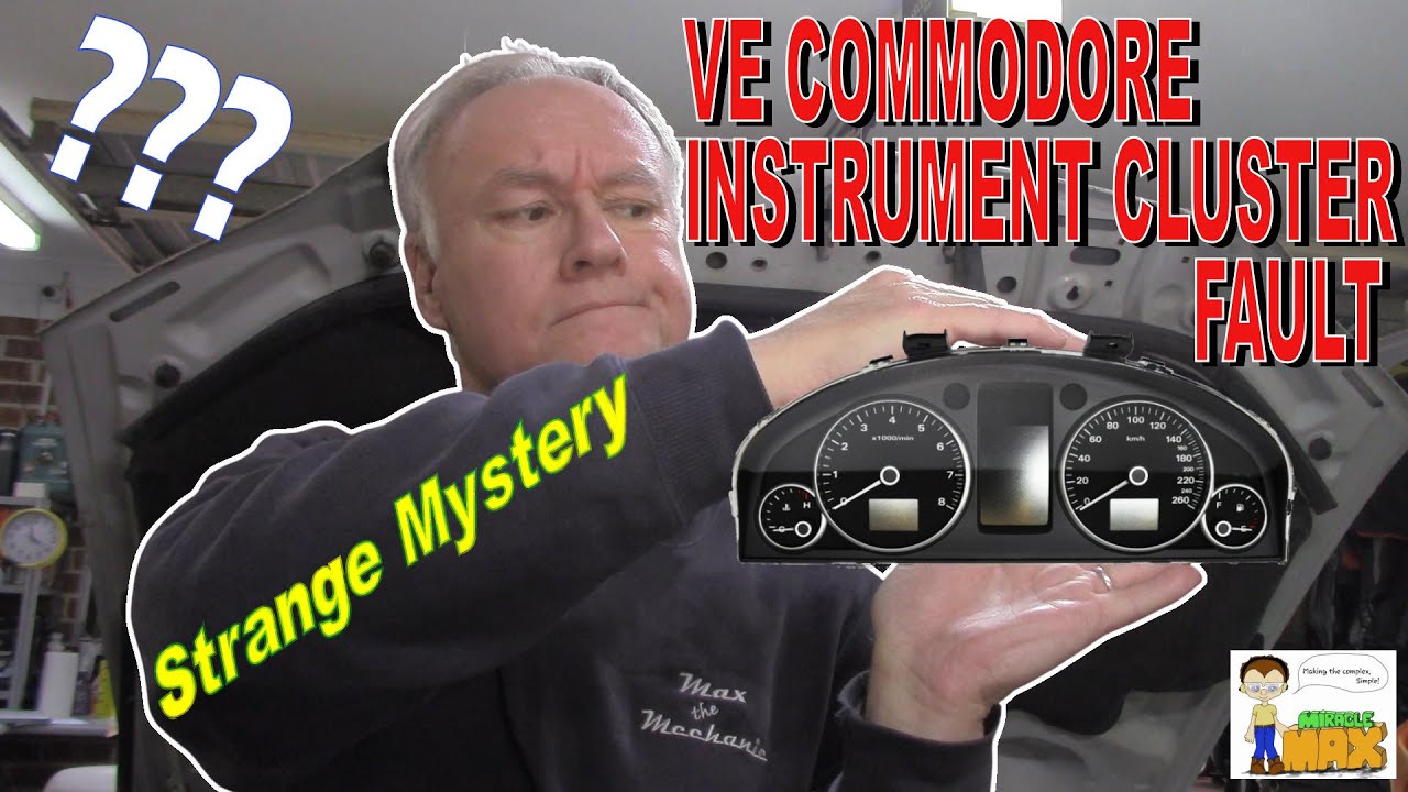 VE Commodore Instrument Cluster Failure