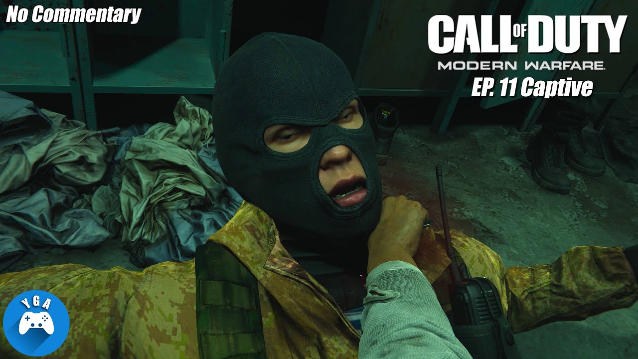 A Desperate Escape from the Prison Camp💀| COD: MW Reboot Ep.11 Walkthrough [No Commentary]