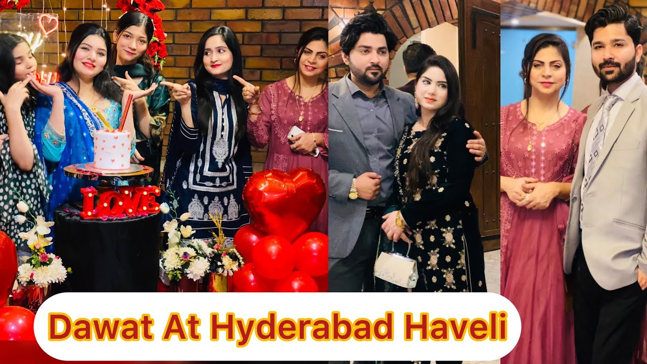 New Couples ki Dawat At Hyderabad Haveli| Meray Sath Hua Moye Moye😂sidra vlogs