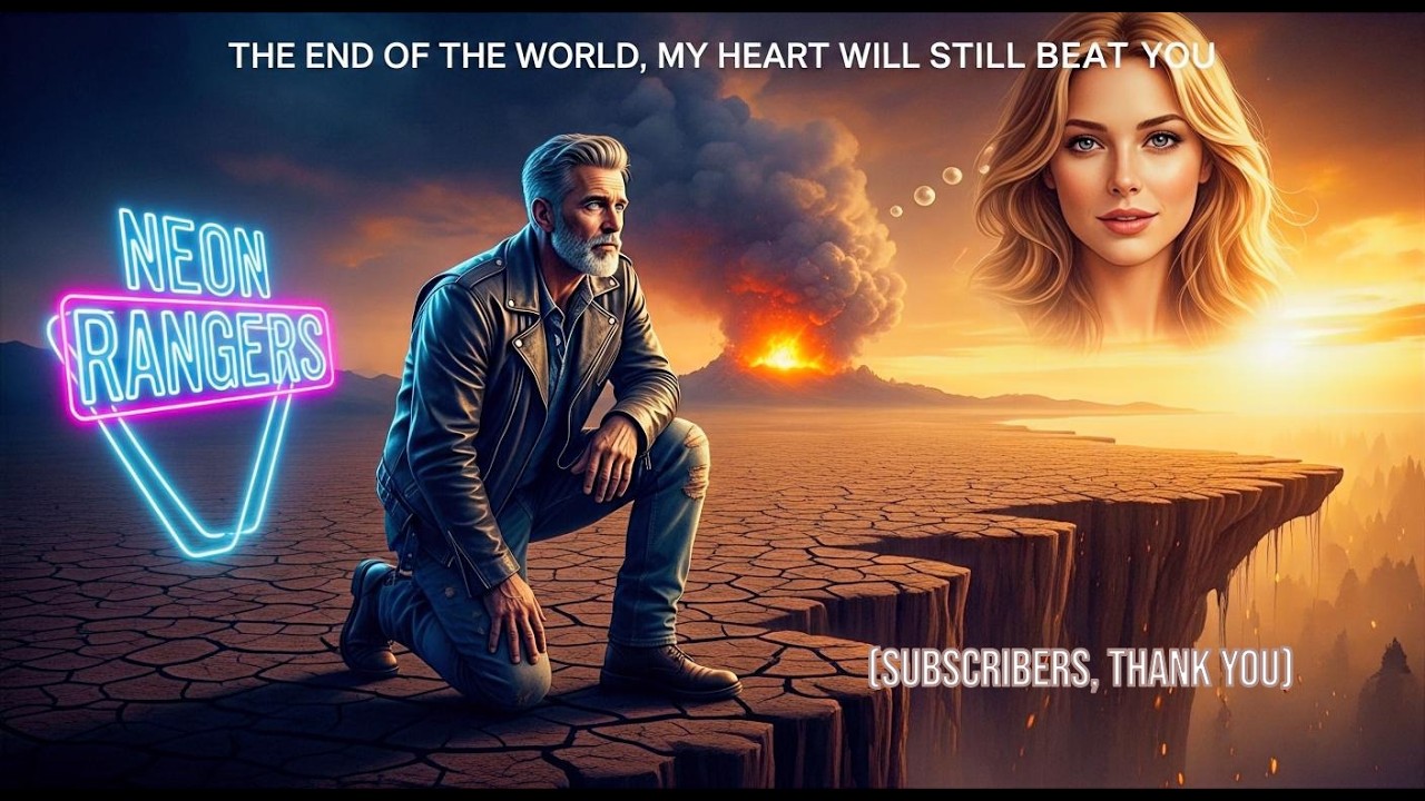 THE END OF THE WORLD, MY HEART WILL STILL BEAT FOR YOU  | Country love Song | NEON RANGERS Ai