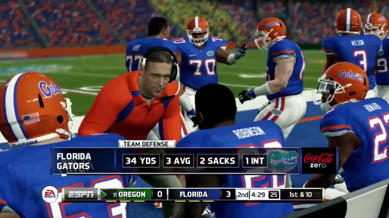 8 Oregon vs 19 Florida - NCAA Football 26 - Updated 2025-26 Rosters NON SCHEDULED Match