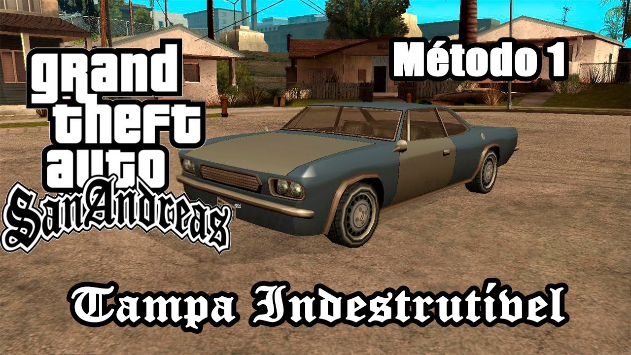 GTA San Andreas: Guia de Carros Especiais - FI Tampa (Tampa Indestrutível) (Método 1)