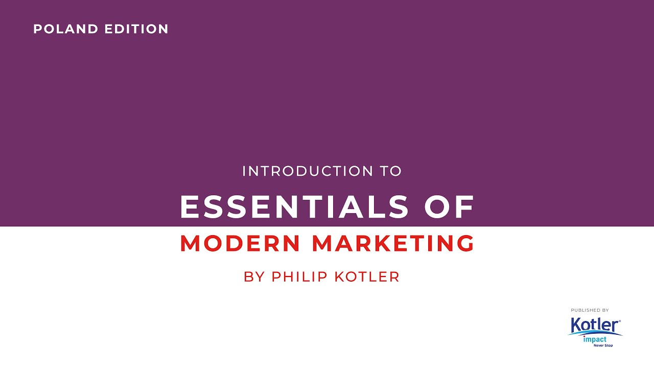 Introduction to Essentials of Modern Marketing Poland Edition By Philip Kotler