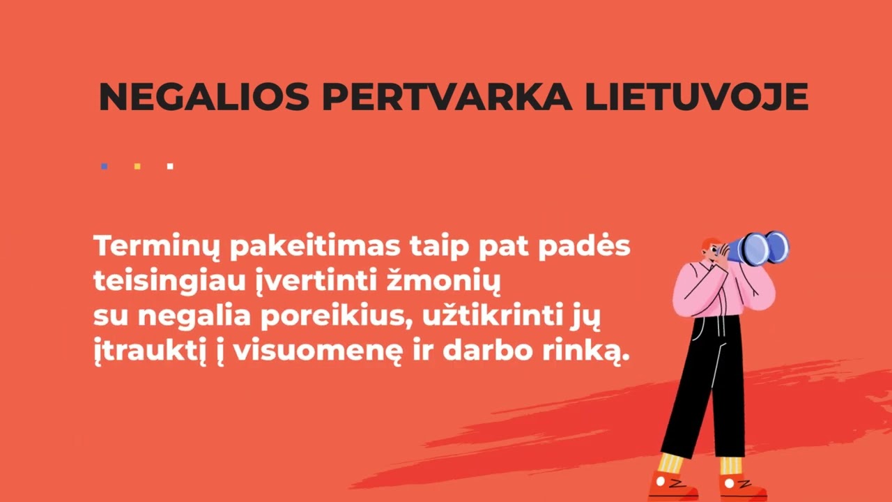Negalios reforma 2024: terminai labiau atitinka reikšmę ir yra „draugiškesni