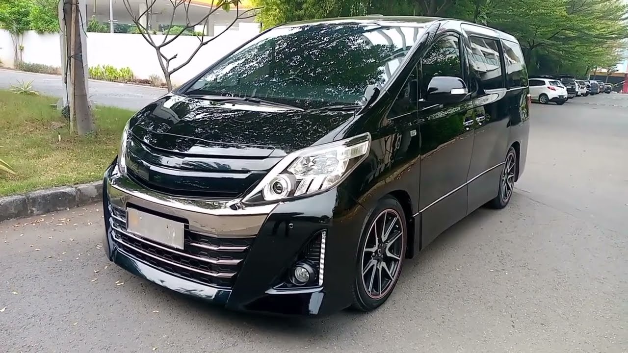 Alphard Gs CBU  - Th 2014 - Km 78rb - Servis Record - istimewa
