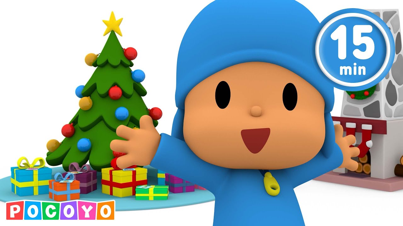 🎁 En Merkelig Pocoyo-jul! Romvesener + Gaver! (⏰ 15 Minutt)| Pocoyo 🇳🇴 NORSK | TEGNINGER for barn