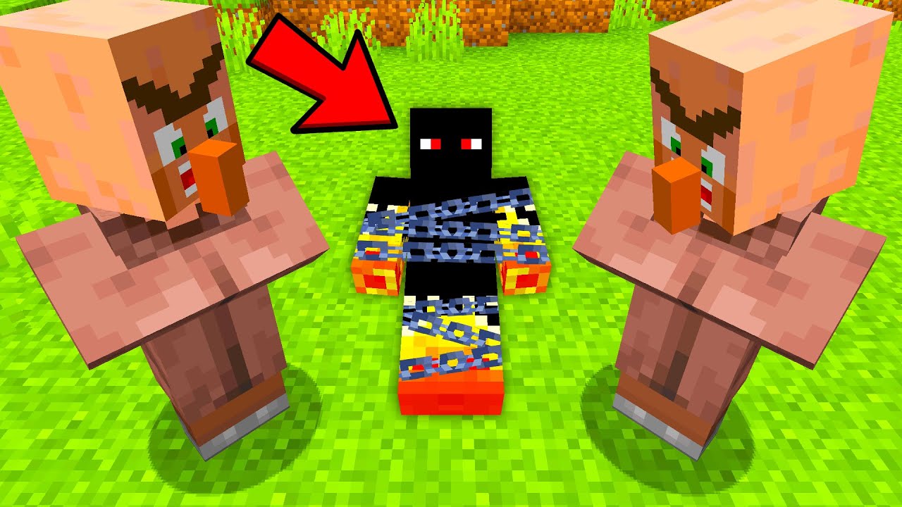 Os Villagers ME PRENDERAM no MINECRAFT