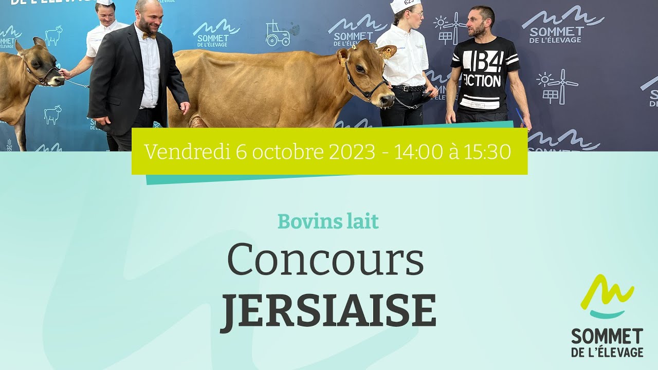 Sommet de l'élevage 2023 - Concours JERSIAISE - 06/10/2023