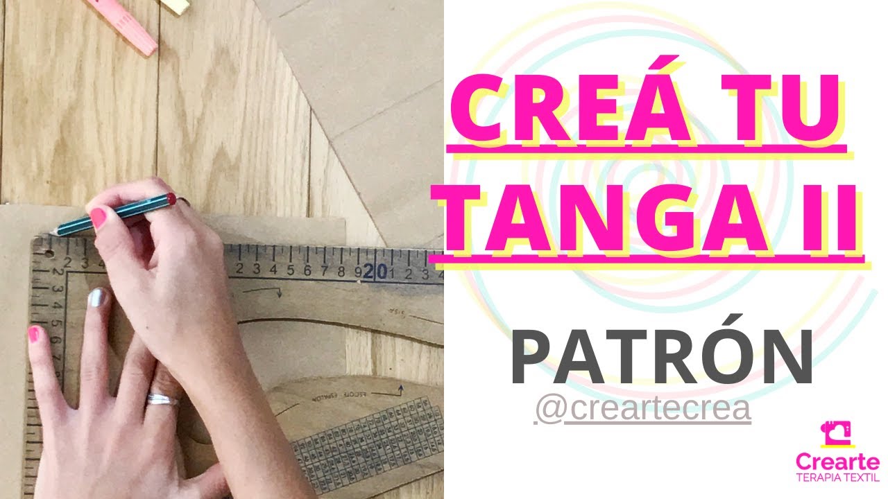 DIY TANGA // Paso a paso del  PATRON