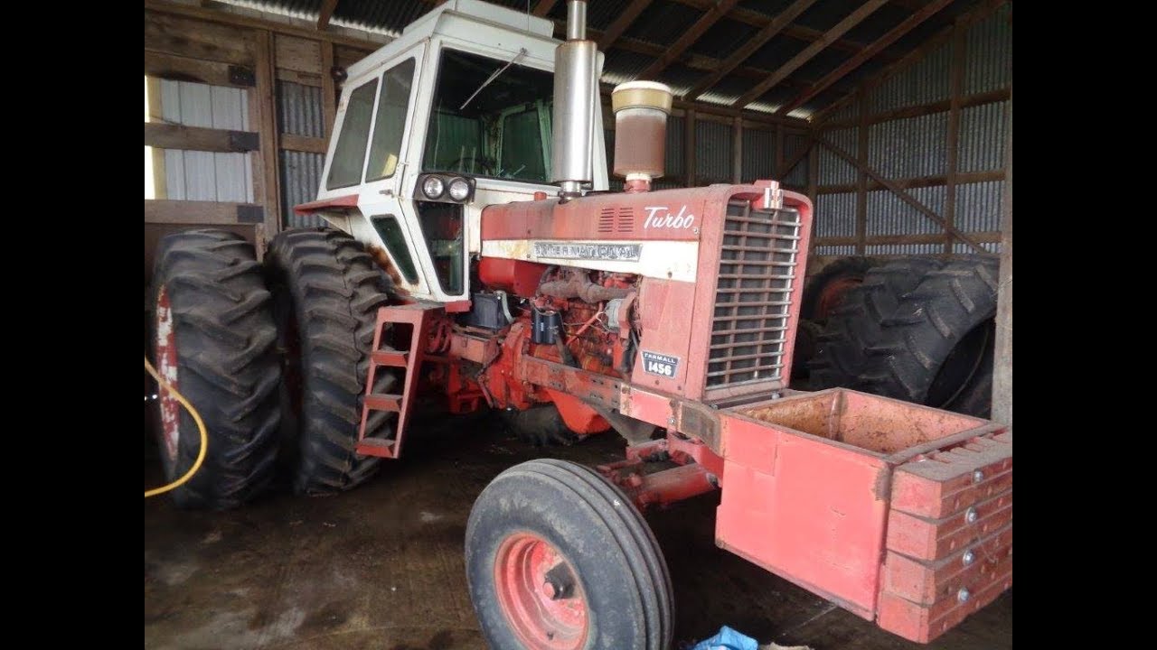 1971 IHC 1456 Tractor Sold $12,000 Saturday on Iowa Farm Auction
