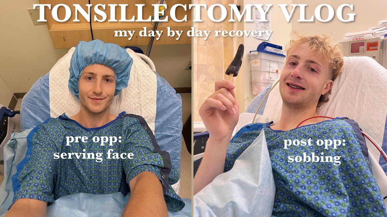 MY TONSILLECTOMY RECOVERY | day by day recovery vlog, tips for healing quickly, what to eat