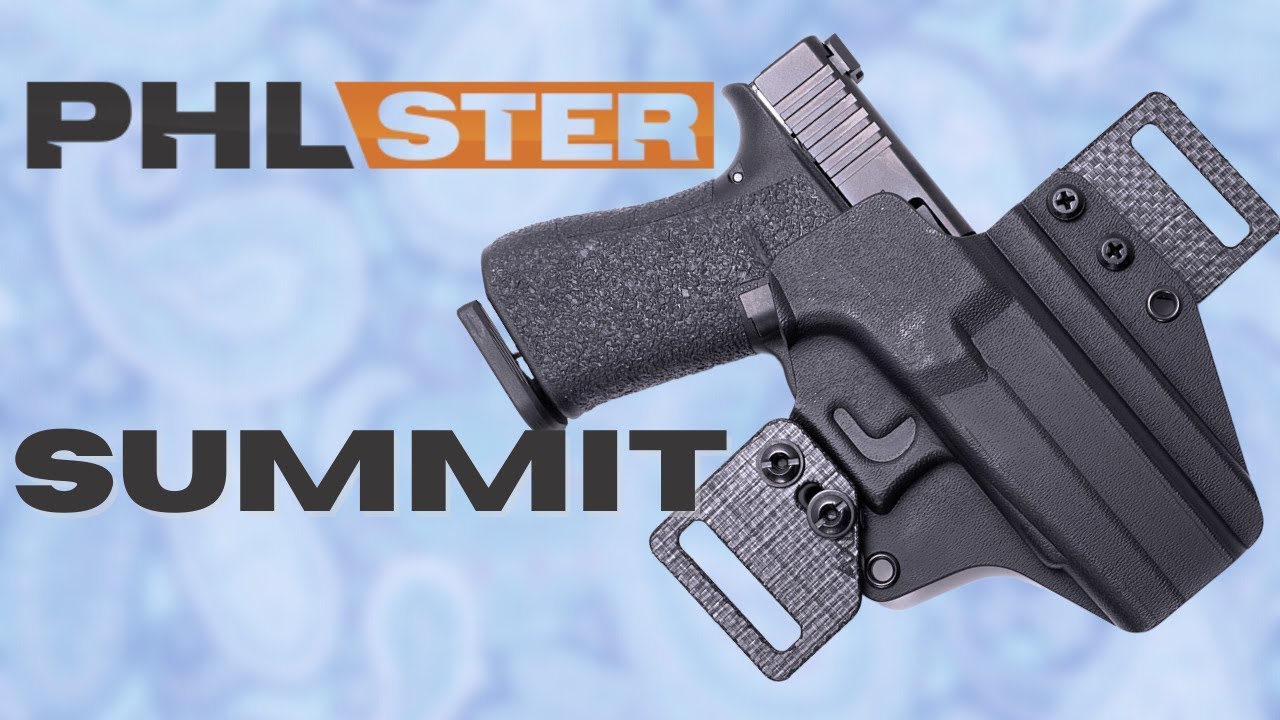 ЛУЧШАЯ КОБУРА OWB ИЗ КАЙДЕКСА: настраиваемая кобура PHLster Summit