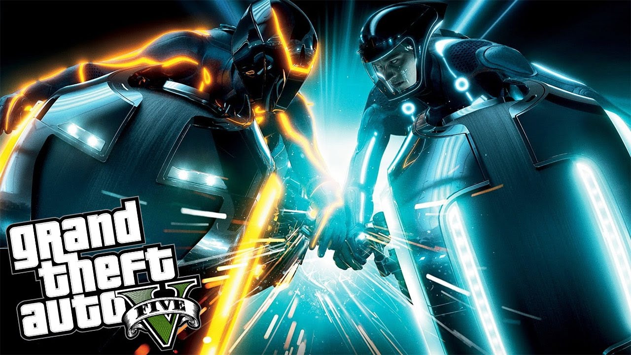 GTA 5 TRON MODU !! EKİP İLE &Ccedil;ILGIN ANLAR