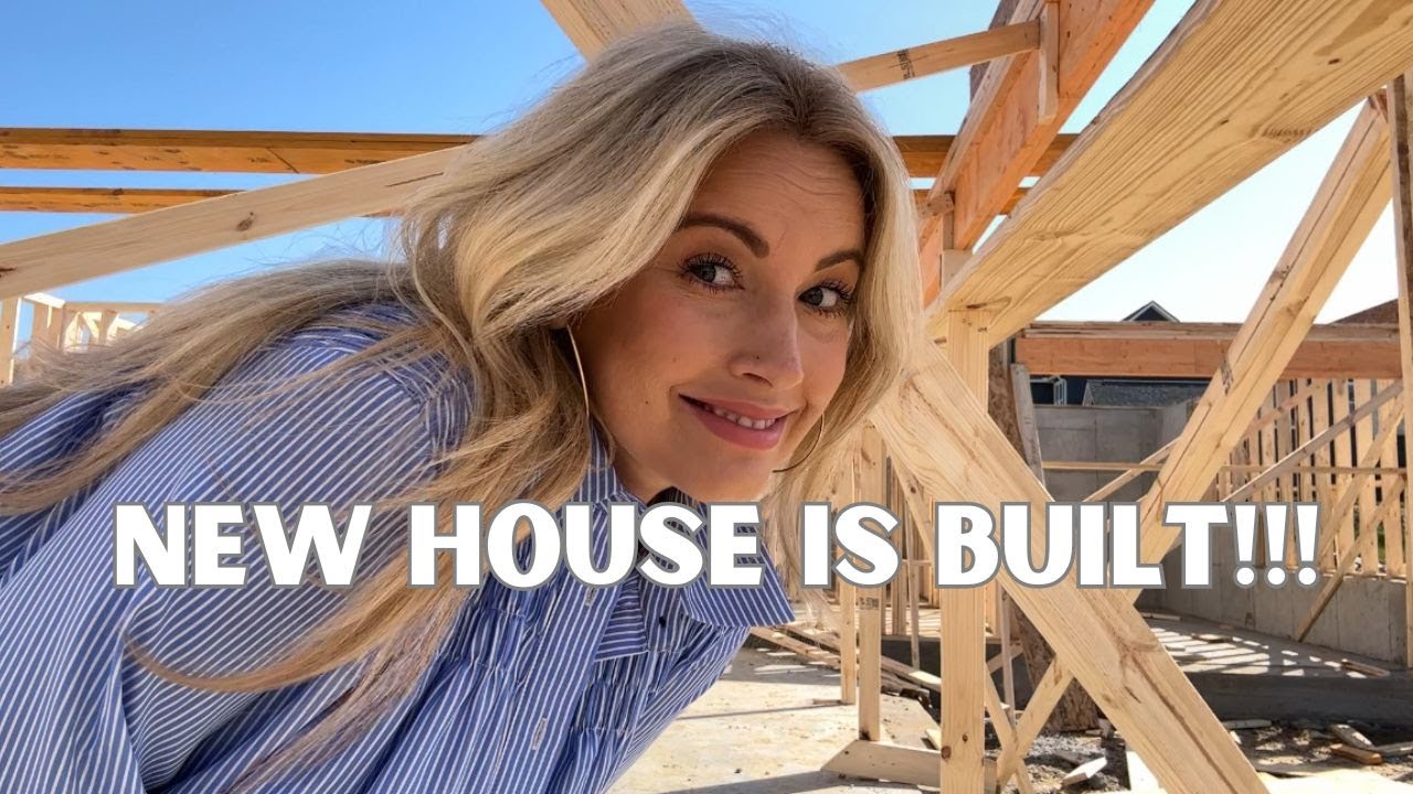Our New House Is BUILT!!!!