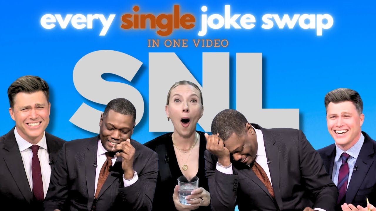colin jost and michael che swap jokes for 25 minutes straight 