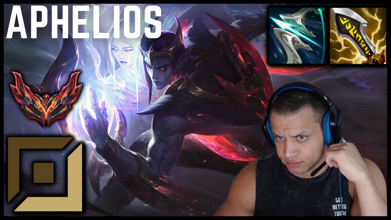 🌙 Tyler1 BRINGING NEW CHAMPS TO BOT LANE | Aphelios ADC Full Gameplay | Season 12 ᴴᴰ