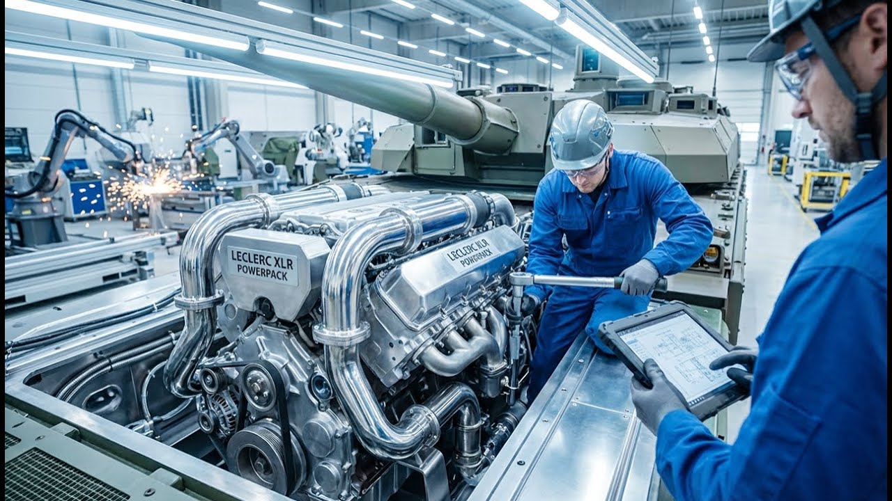 Inside the Factory: Rearing Leclerc XLR Engine & Powerpack Optimization (Full Process)