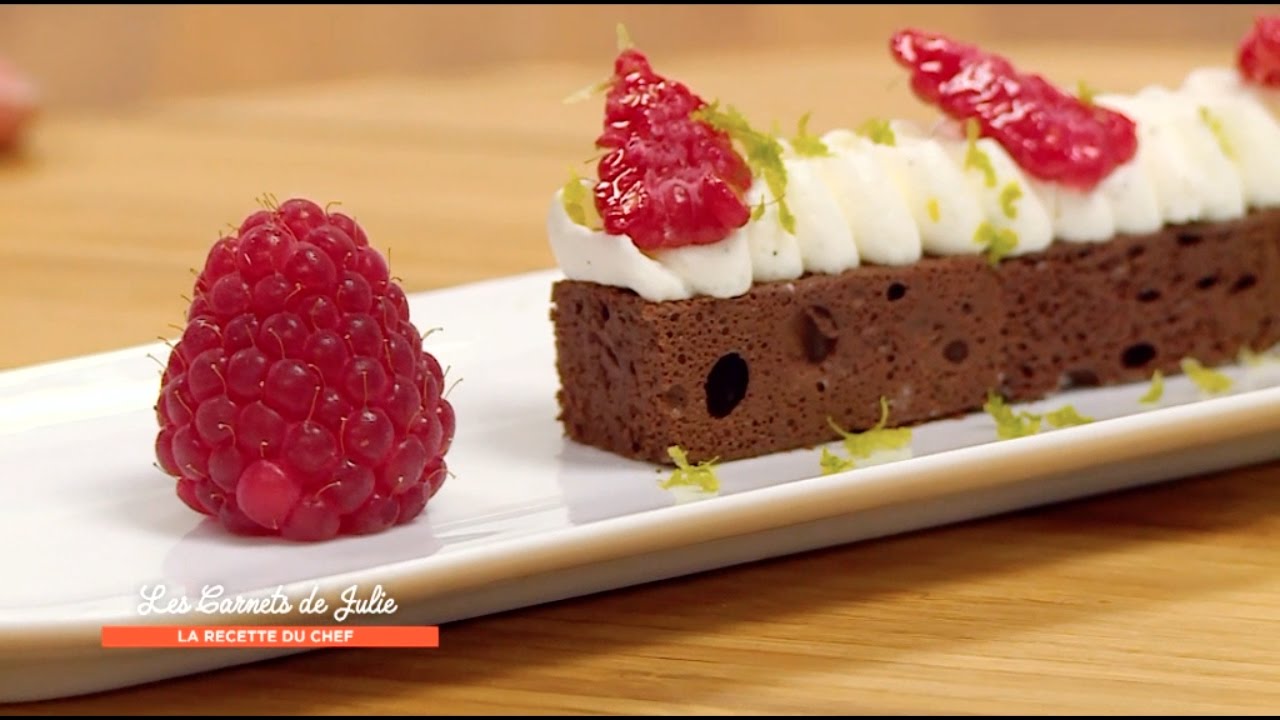 Recette : G&acirc;teau express de Thierry Marx - Les Carnets de Julie - Le chocolat &agrave; la carte !