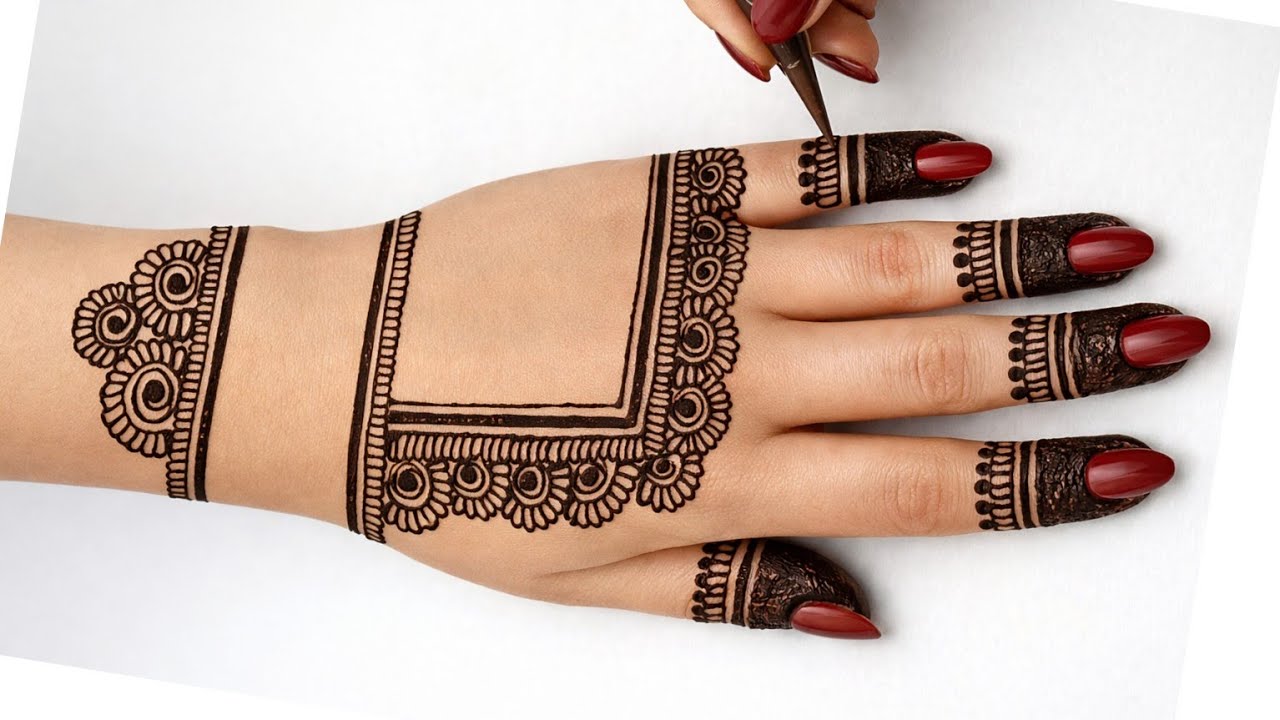 Easy Mehndi: Perfect for BeginnersMehndi for Beginners: Step-by-Step Guide to Flower Designs