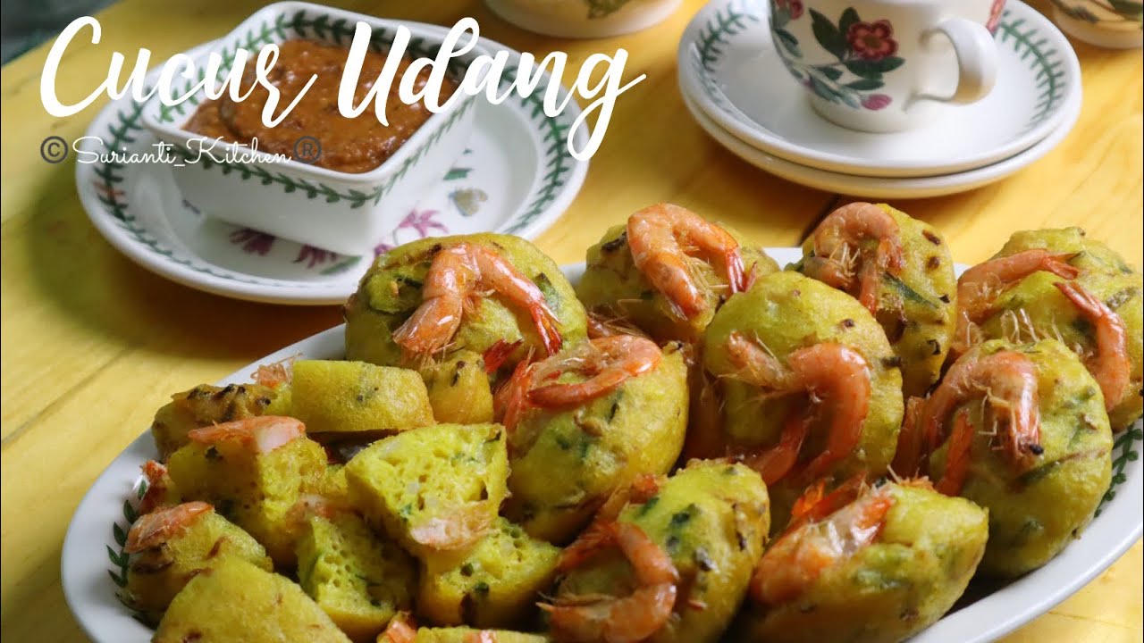 Cucur Udang resipi nenek, kekal lembut walaupun seharian