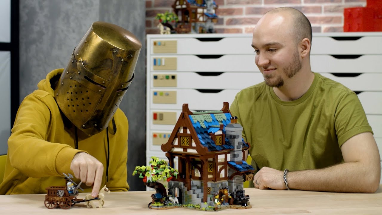 LEGO Ideas Medieval Blacksmith 21325 | LEGO Designer Video