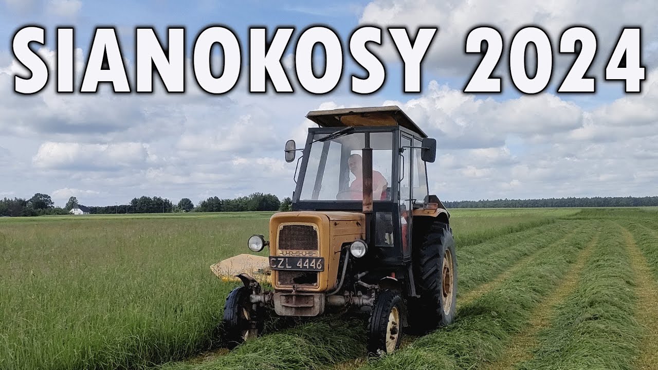 Sianokosy 2024 🔥 Koszenie łąk! 🔥 Ostatni we wsi? 🔥 Ursus C-360 i Agromet Z-105 w akcji!
