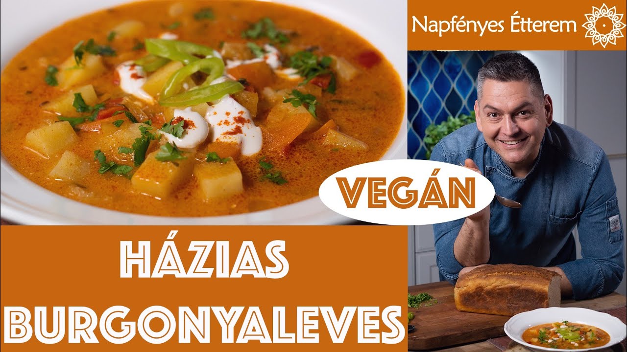 Burgonyaleves-házias, magyaros, nagymamás, vegán