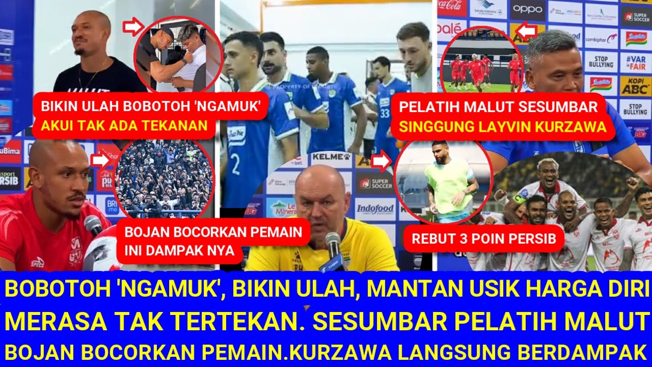 🤬Mantan Bikin Ulah,Bobotoh 'NGAMUK'.Usik HargaDiri.Bojan Bocorkan Pemain.Gawat Sesumbar Tau Persib