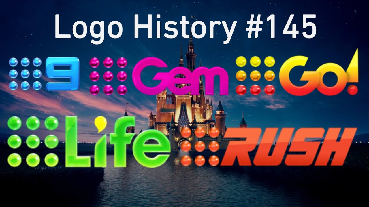 История логотипа № 145 — Nine Network, 9Gem, 9Go!, 9Life и 9Rush