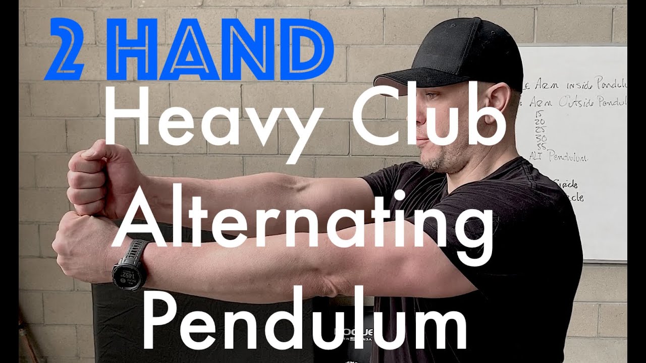 2 Hand Alternating Heavy Club Pendulum - Martial Specific Training