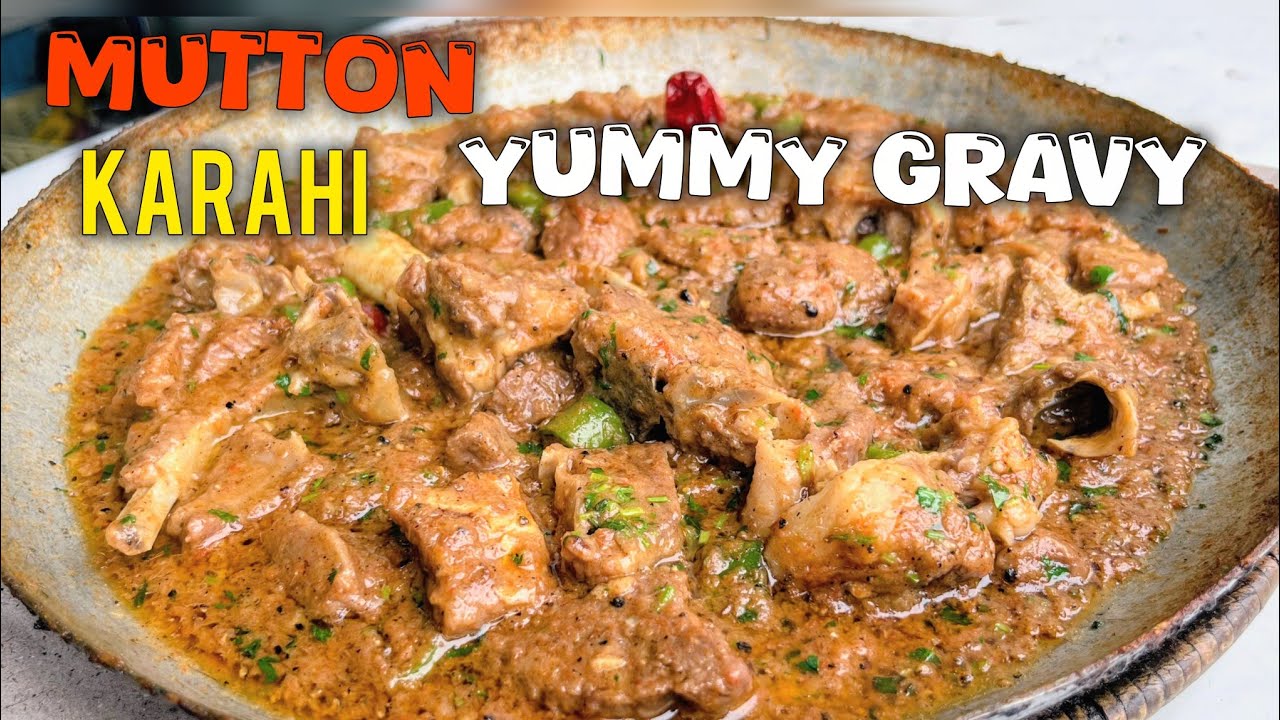 Authentic Mutton Karahi Recipe | Mutton Curry Recipe with Extra Gravy