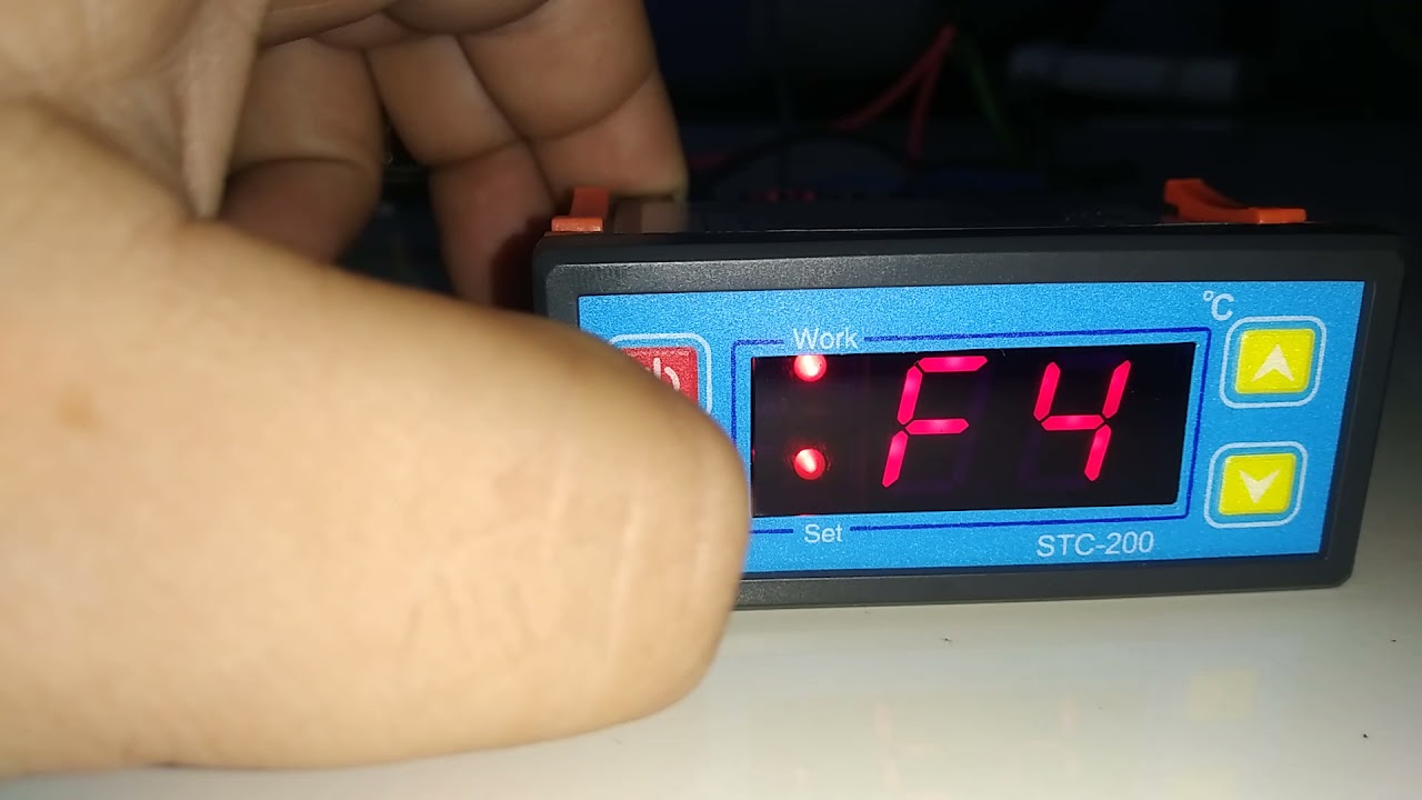Programación controlador de temperatura stc-200