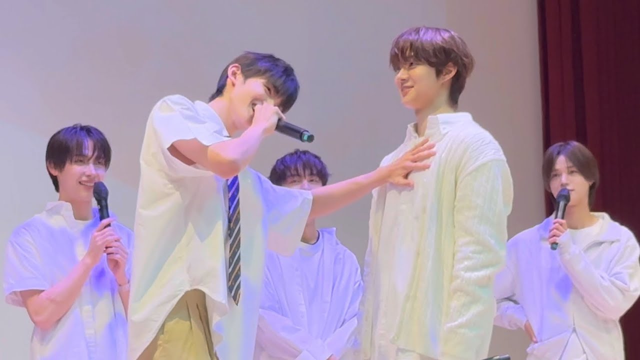 240612 하루아, 니콜라스 + 의주, 죠 애교  앤팀(&TEAM) 사미다레 미니 팬미팅