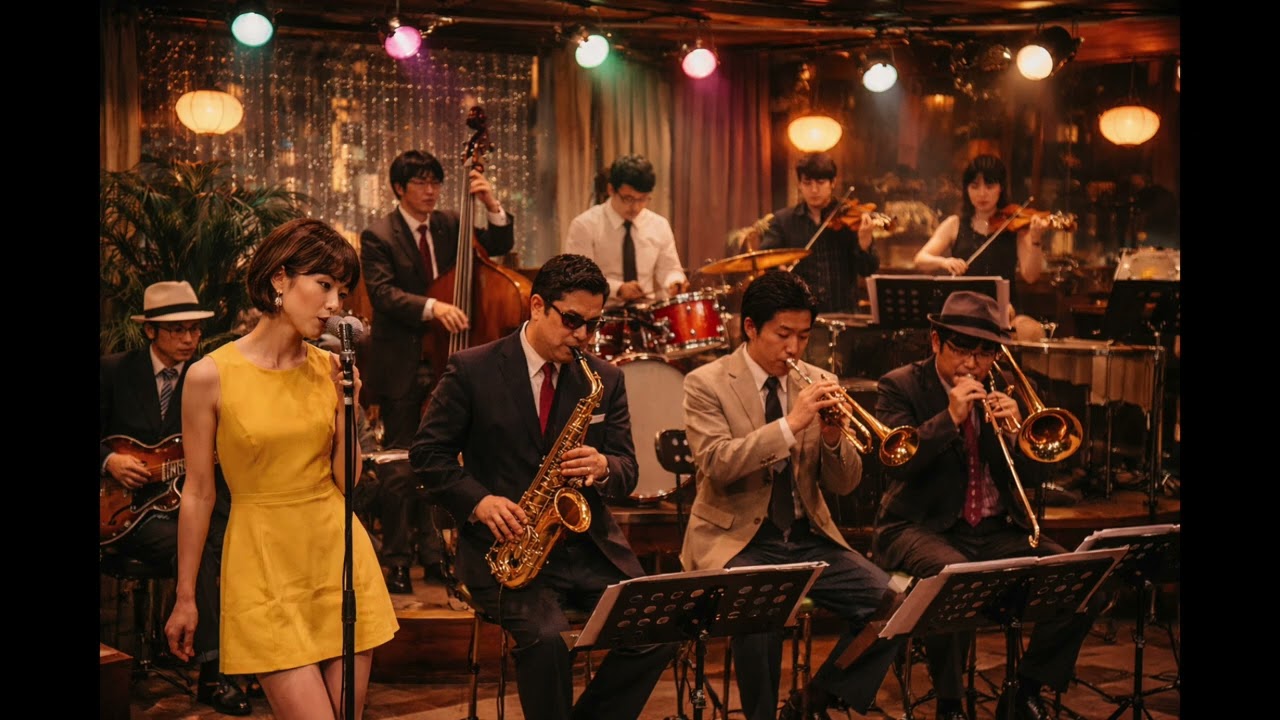 Shibuya kei Jazz Orchestra  Retro Tokyo Lounge Vibes