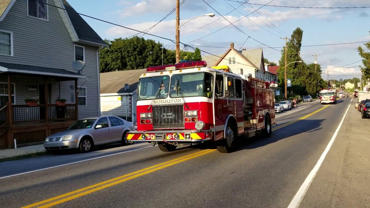 Shartlesville Annual Lights and Siren Parade 1-July 28, 2018