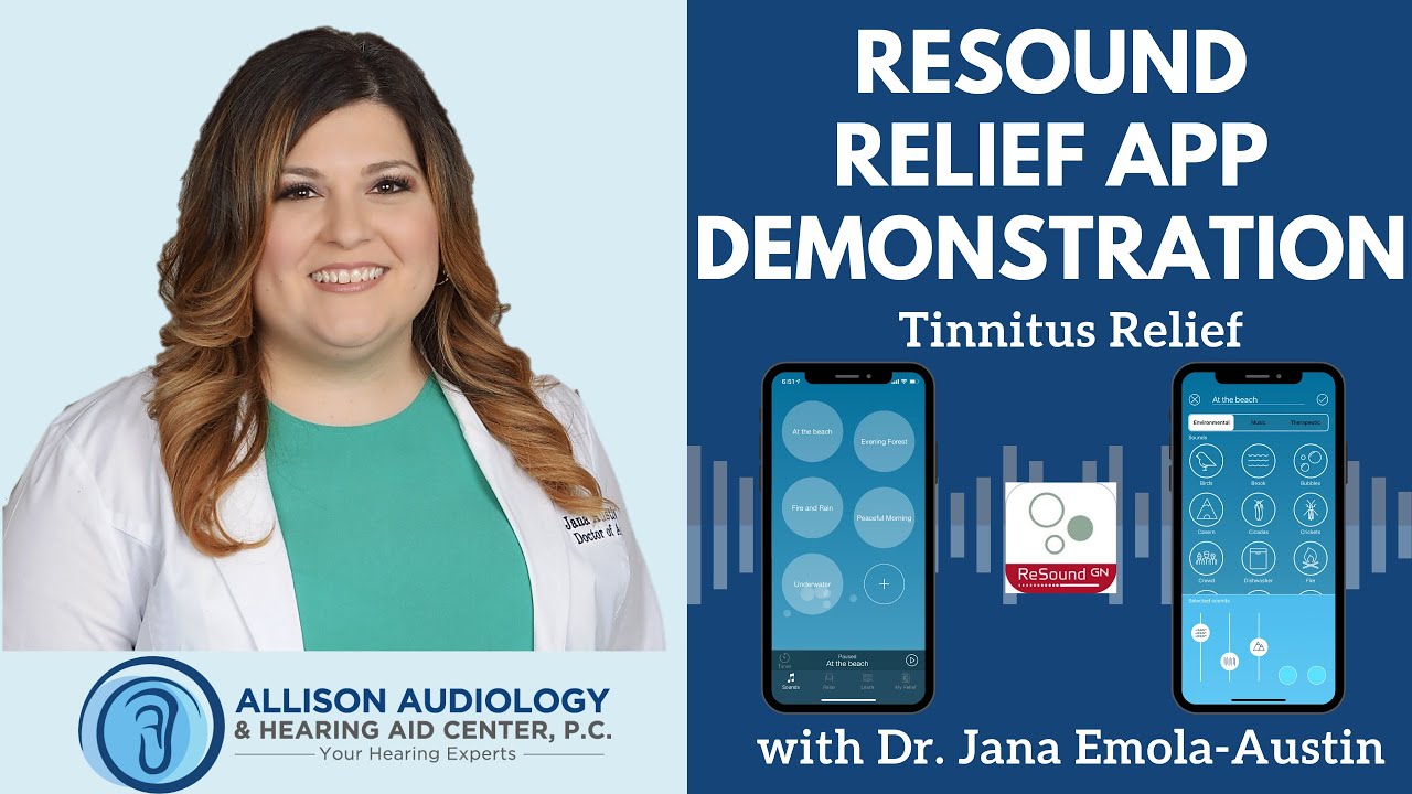 Resound Relief App Demonstration for Tinnitus Relief