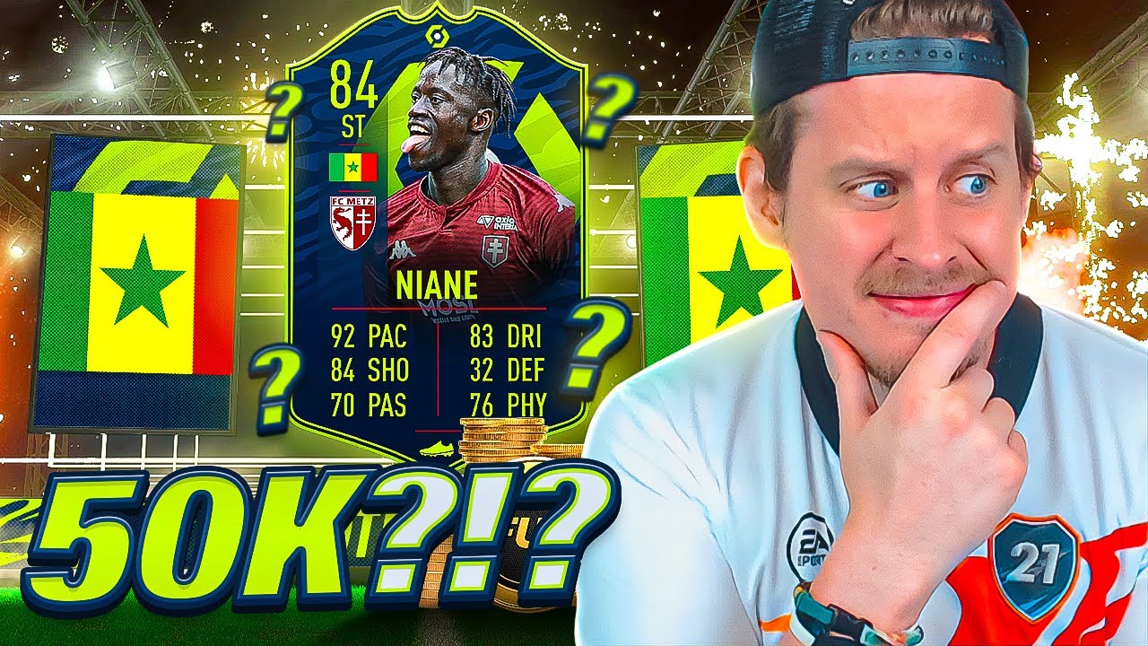 SENEGAL SUPER SUB?! 84 LIGUE 1 POTM NIANE PLAYER REVIEW! FIFA 21 Ultimate Team