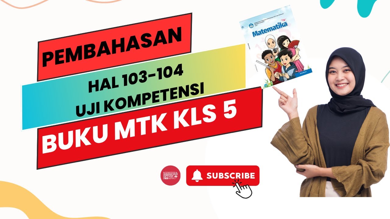 Jawaban halaman 103 104 Buku Matematika kelas 5 Kurikulum Merdeka