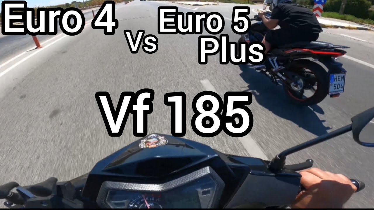 Sym Vf 185 euro 5 plus Vs Sym Vf 185 euro 4#sym