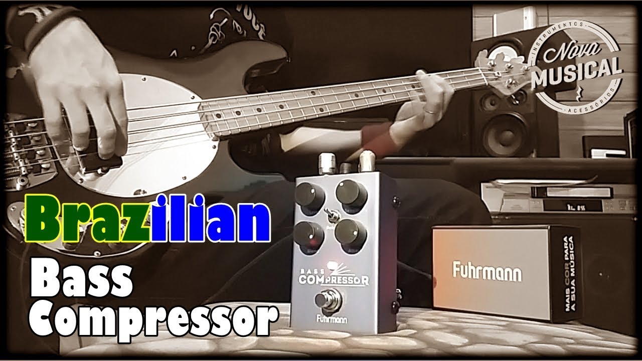 Bass Compressor Fuhrmann Contrabaixo BC10 Baixo Ativo