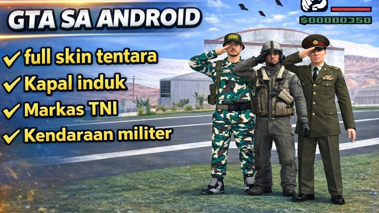 Download gta sa mod TNI Indonesia