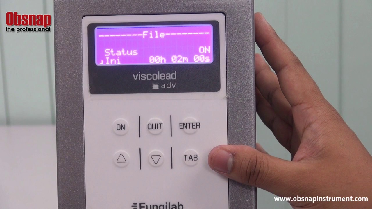 ROTATIONAL VISCOMETERS Viscolead Adv by Obsnap Instruments