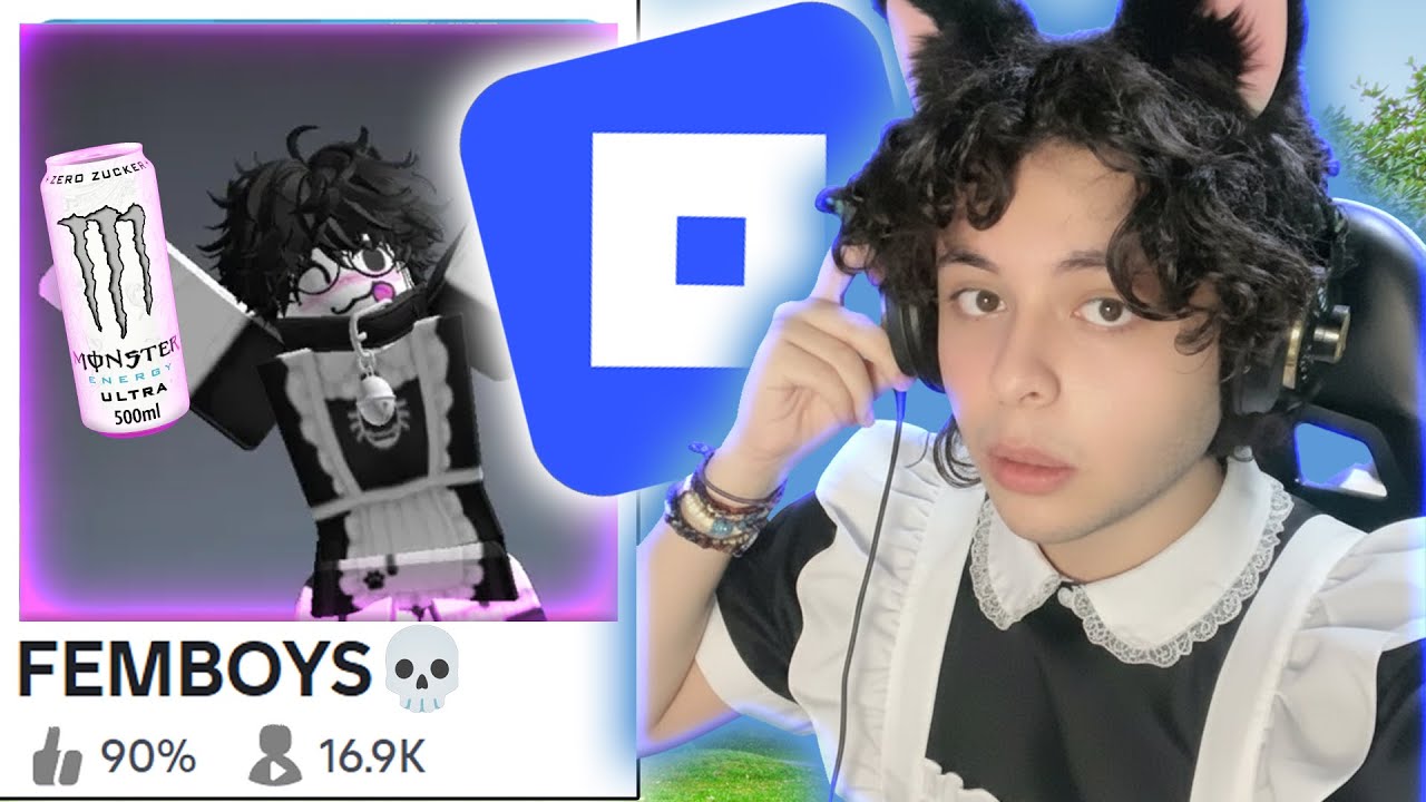 Me HICE FEMBOY 💀  haciendo este juego en ROBLOX xd