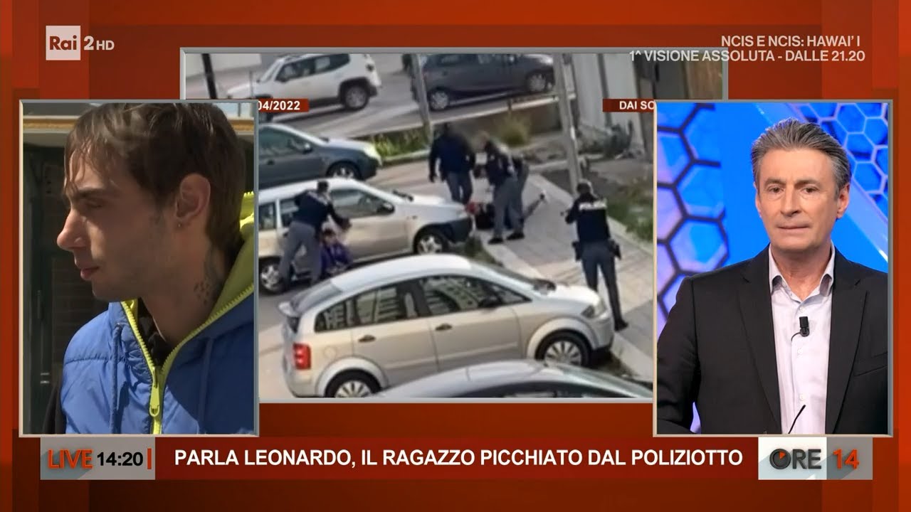 Foggia: parla il giovane preso a calci in faccia da un poliziotto - Ore 14 del 08/04/2022