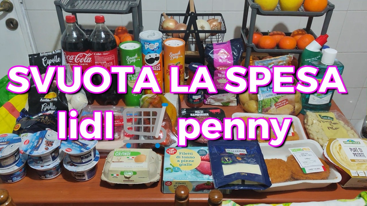 Svuota la Spesa Lidl + Penny Market 🛒 | Prodotti Utili, Novità e Offerte!